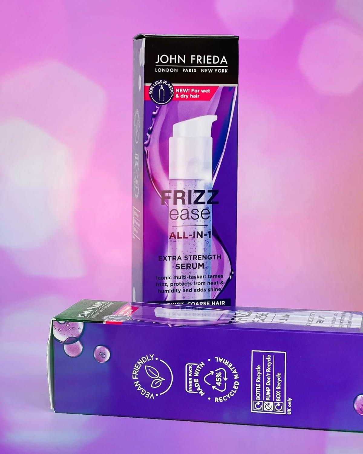 John Frieda John Frieda Frizz-Ease Extra Strength 6 Effect Serum, 1.69 Ounce (3 Pack)