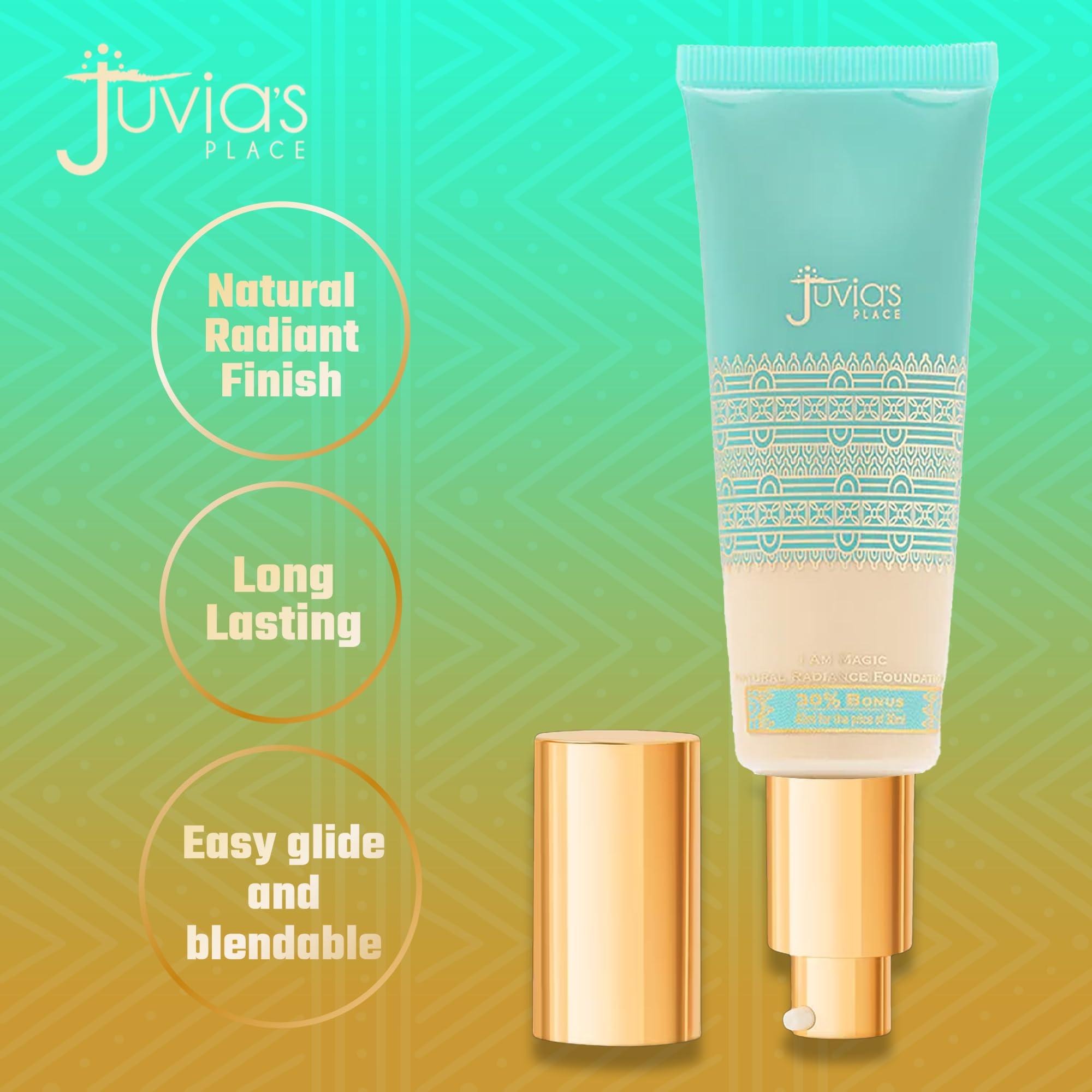 Juvia's Place Juvia's Place I Am Magic Natural Radiance Foundation - 730Isla - Full Coverage Liquid Foundation Makeup for Dry, Mature, Aging, and Combination Skin - Lightweight Longwear Base with Radiant Finish