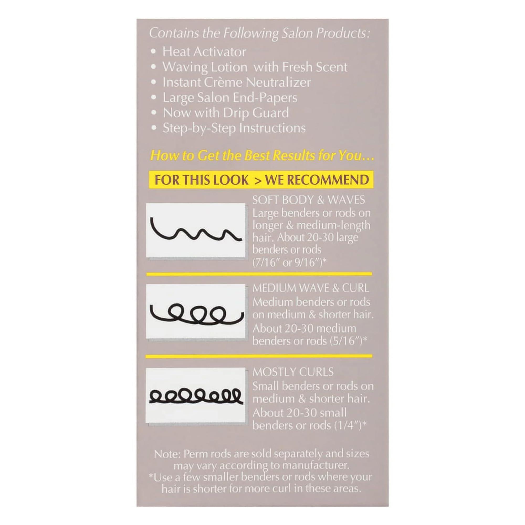 Ogilvie Salon Styles Ogilvie Salon Styles Precisely Right Professional Conditioning Perm Kit - Ideal for Color-Treated, Thin, or Delicate Hair - 1 Application