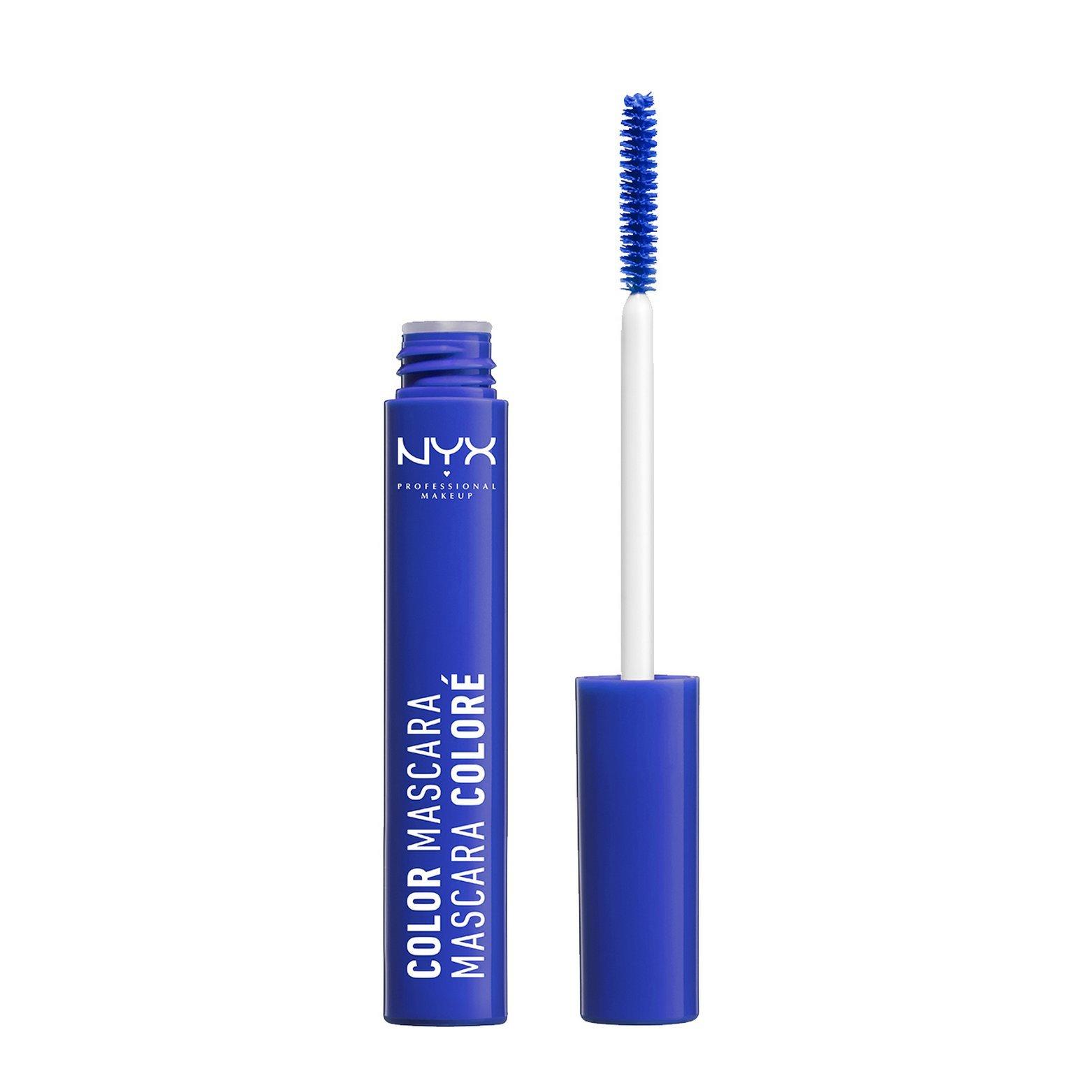 NYX PROFESSIONAL MAKEUP NYX Professional Makeup Color Mascara, Blue, 0.32 Ounce