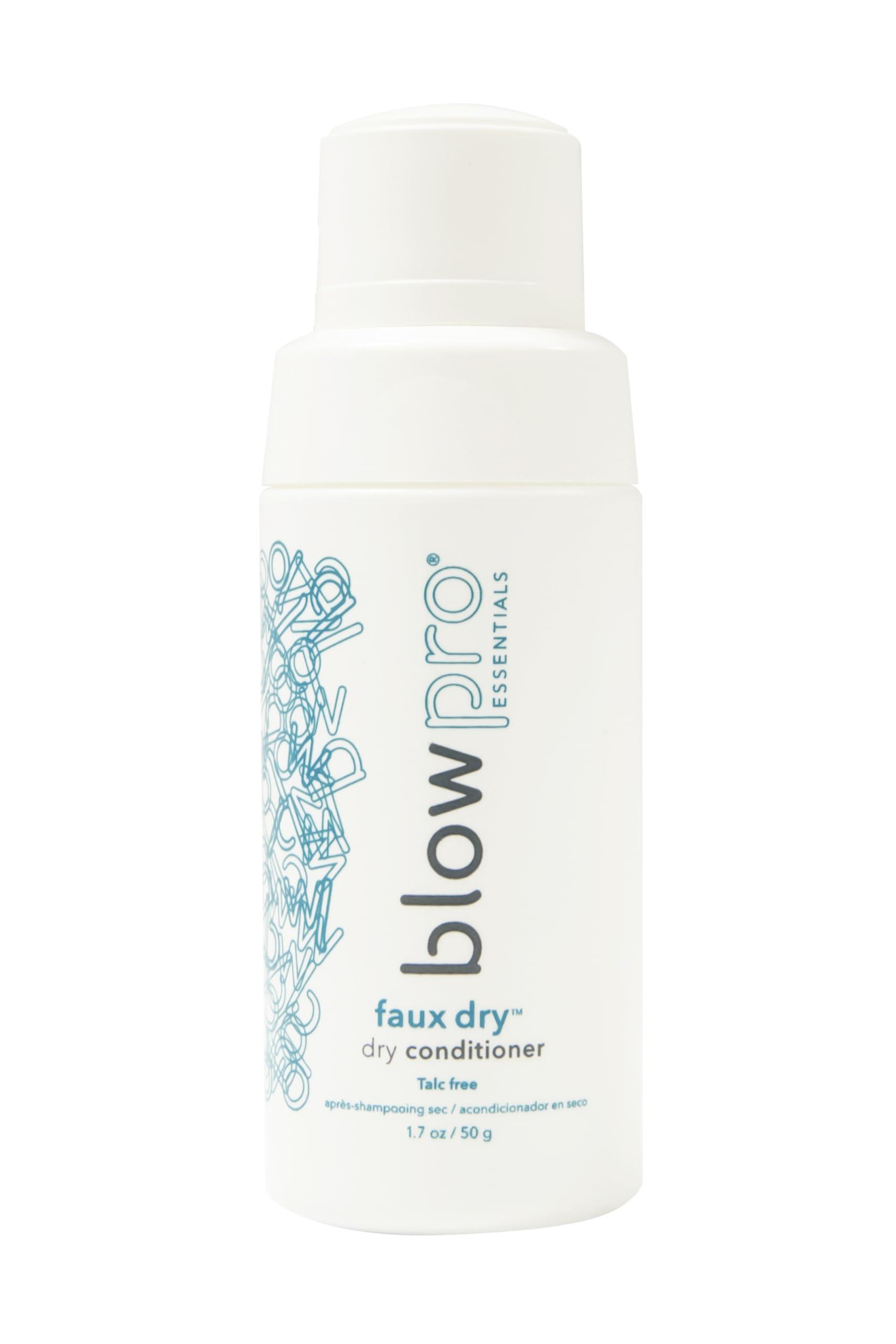 blowpro blowpro Faux Dry Shampoo & Conditioner 1.7oz Travel Kit, Remove Excess Oil & Condition Hair without Water! Precise Applicator \"Pouf\" Technology Dispenser, Quick Hair Style Fix