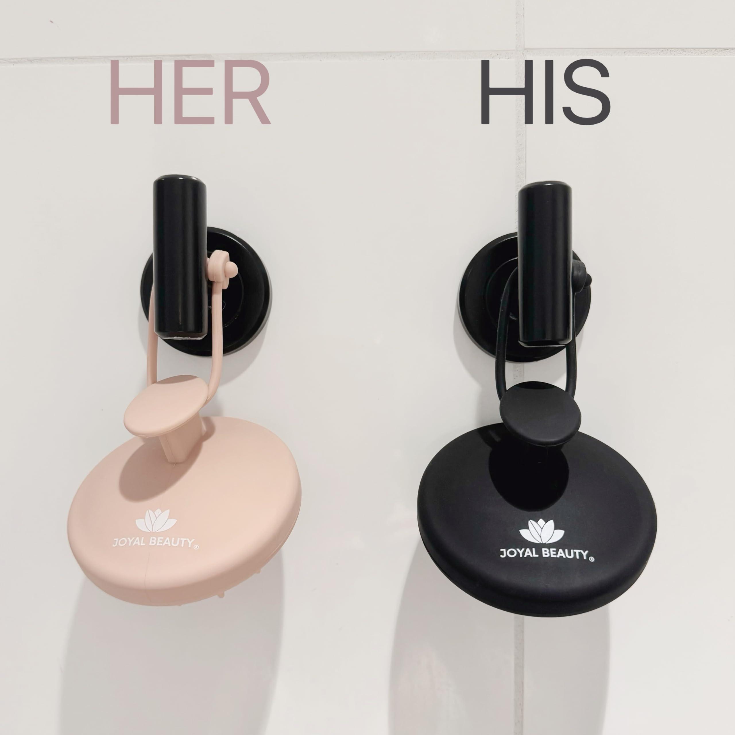 JOYAL BEAUTY JOYAL BEAUTY Organic Castor Oil and 2 Silicone Scalp Massager Shower Brushes Bundle