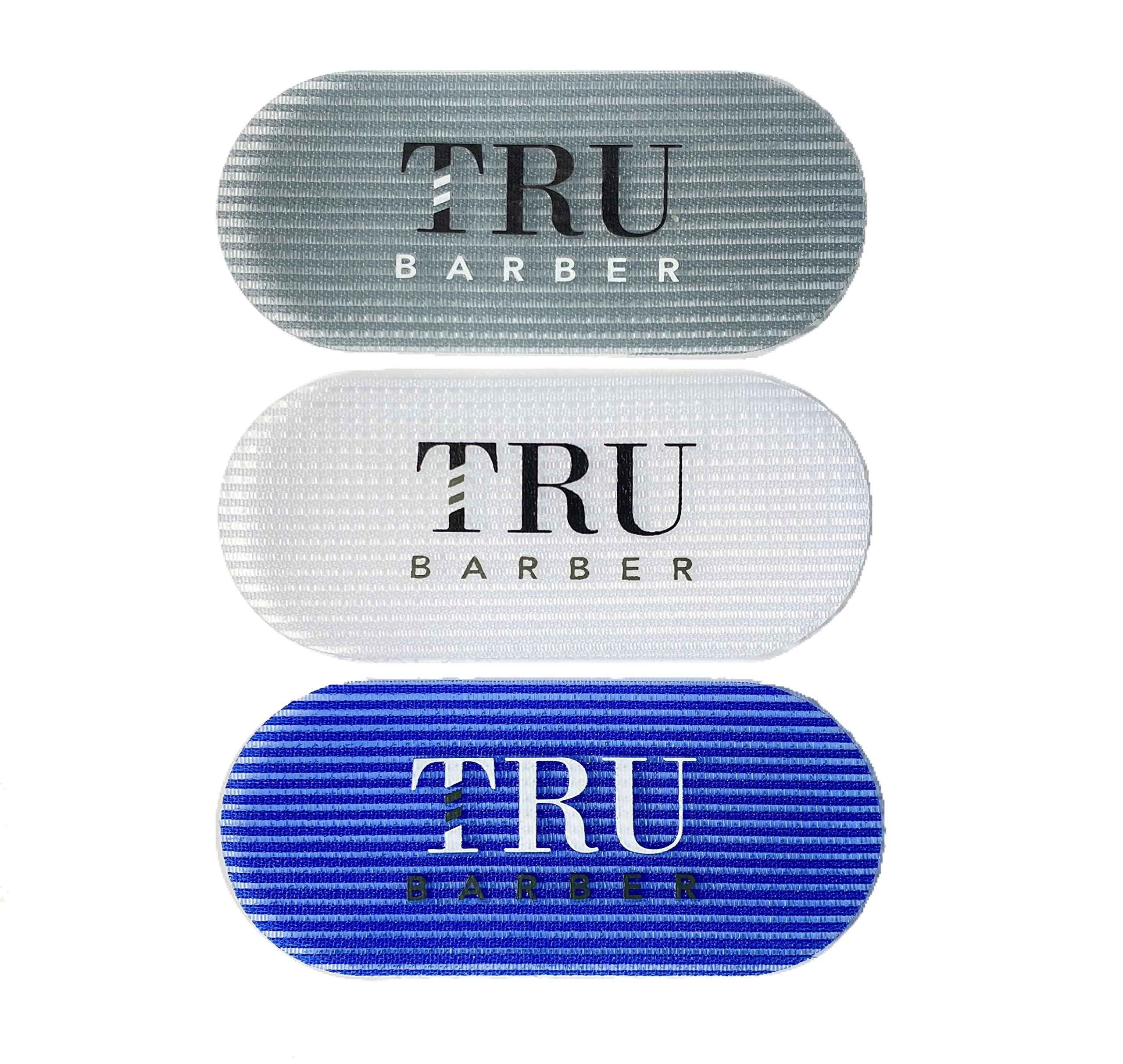 TRU BARBER TRU BARBER Hair Grippers Bundle Pack 6 pcs for Men and Women, Salon and Barber, Hair Clips for Styling, Hair holder Grips (Blue,Grey,White)