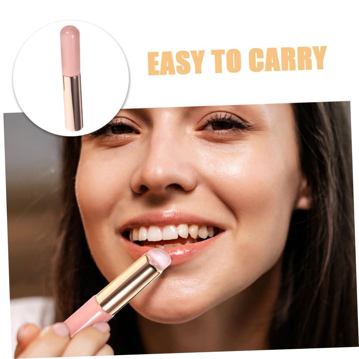 Outanaya Outanaya Professional Lip Makeup Brush Set Silicone Lip Brush Applicator Lipstick Lip Gloss 4pcs