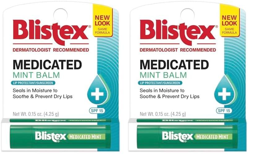Blistex Blistex Medicated Mint Lip Balm (Pack of 2)