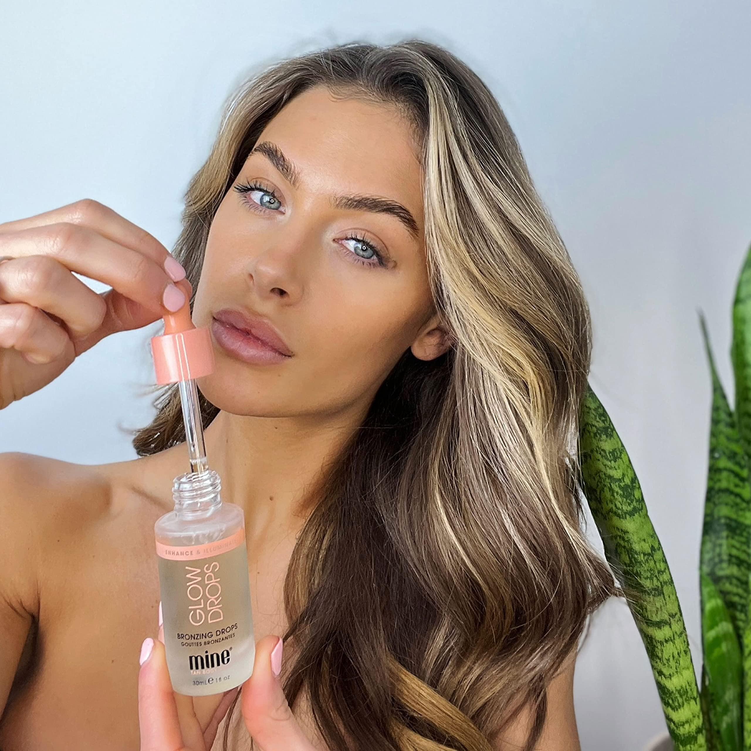 MINETAN BODY.SKIN MineTan Self Tanner Tan Drops - Ultra Premium, Clean Sunless Tanner with 100% DHA, Infused With 7 Luxurious Oils + Vitamin C For Moisturizing, Glowing Skin, 100% Vegan & Cruelty Free, 200ml