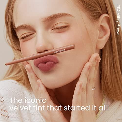 Peripera Peripera INK VELVET LIP LINER (004 MILKY BROWN)