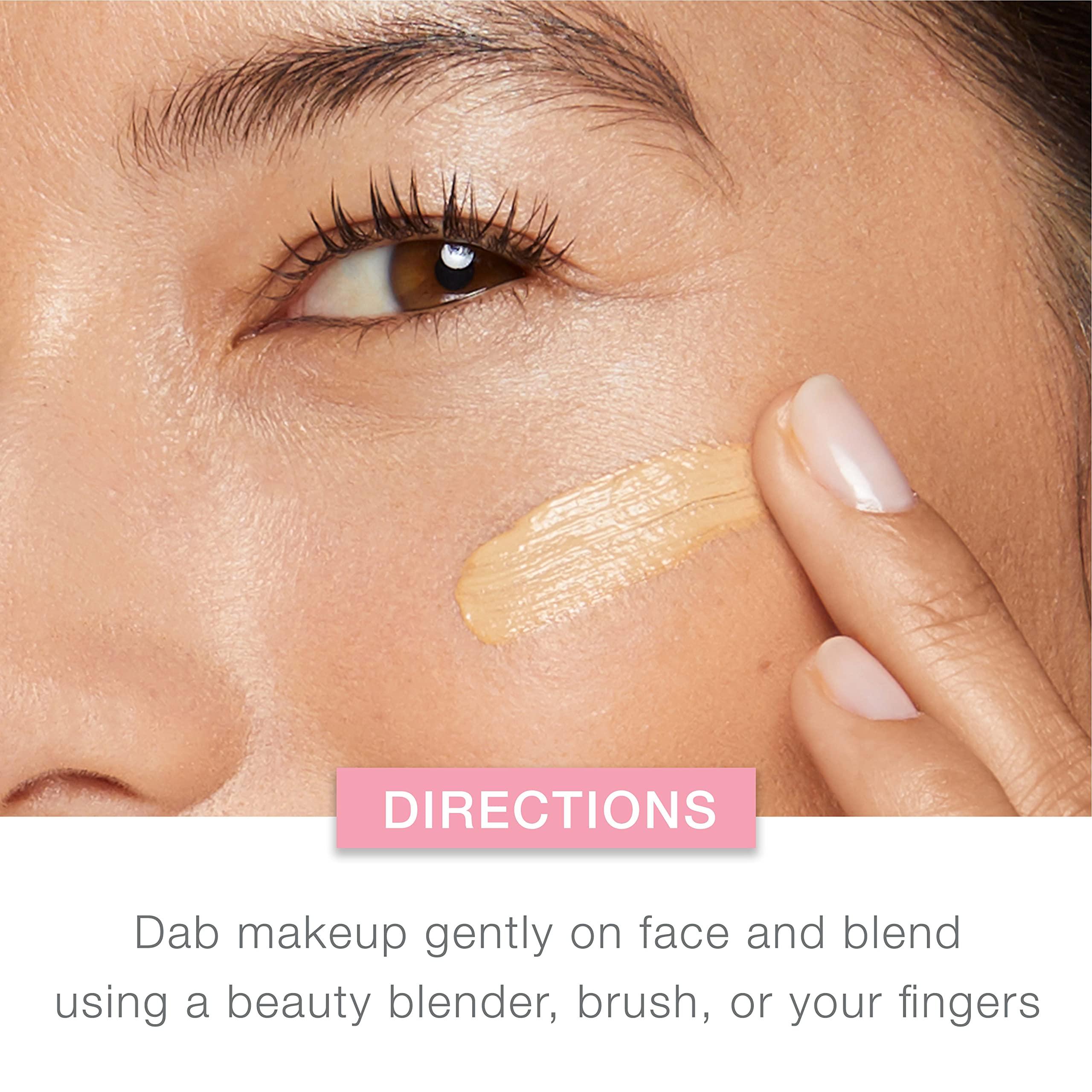 Neutrogena Neutrogena Healthy Skin Liquid Makeup Foundation, Broad Spectrum SPF 20 Sunscreen, Lightweight & Flawless Coverage Foundation with Antioxidant Vitamin E & Feverfew, 40 Nude, 1 fl. oz