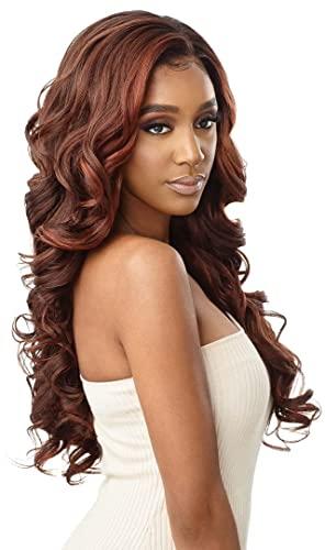 Outre Outre Lace Front Wig - Perfect Hair Line 13X6 - Everette (DRFF4/BUTTERED TOAST)