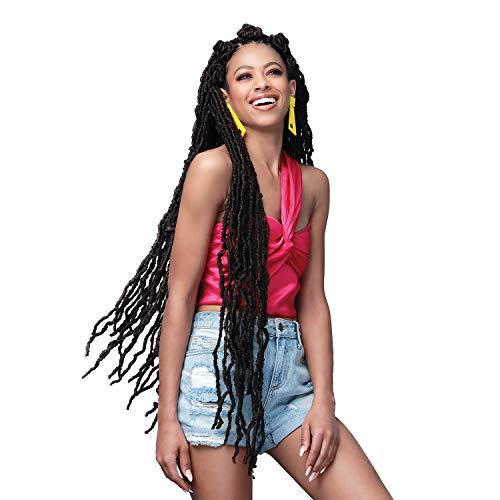 Bobbi Boss Braids Bobbi Boss Crochet Braids African Roots Braid Collection 2X Nu Locs 36" (3-Pack, T4/3027)