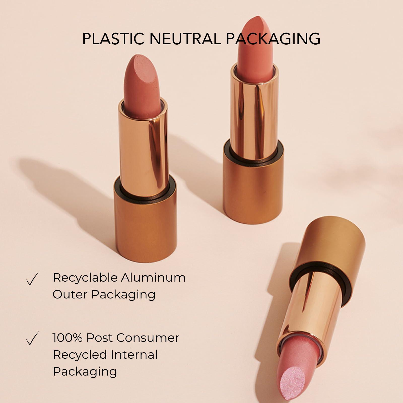 INIKA INIKA Organic Lipstick | Non-Toxic, Vegan and Cruelty-Free Makeup Enriched with Jojoba Oil, Moisturizing Shea Butter and Long-Lasting Pigment | Auburn