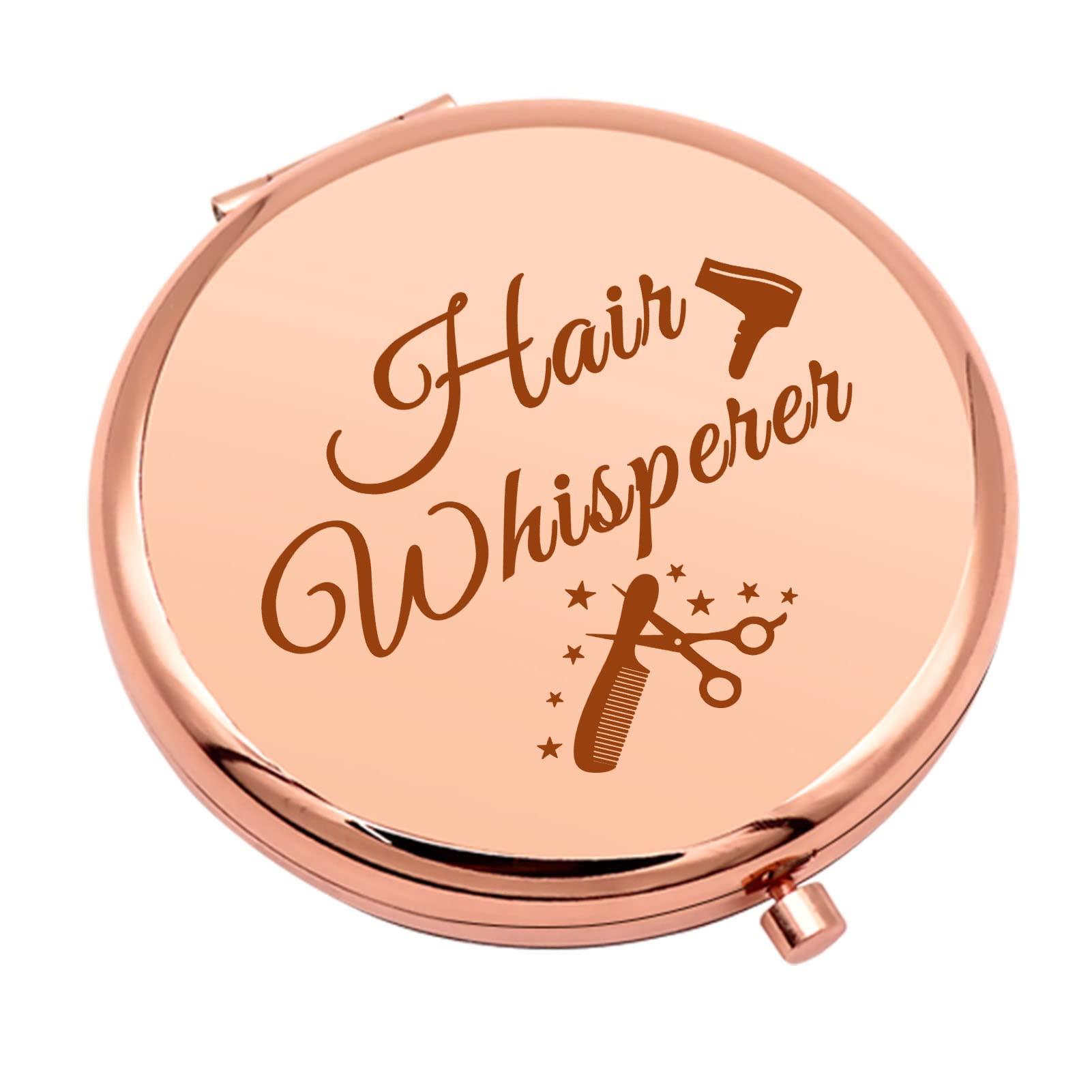 Mwphuy Hair Stylist Gifts for Women Hairdresser Gifts Hairdresser Gifts Hairstylist Birthday Gift Thank You Gifts Appreciation Gifts Compact Makeup Mirror for Hairstylist Salon Owner