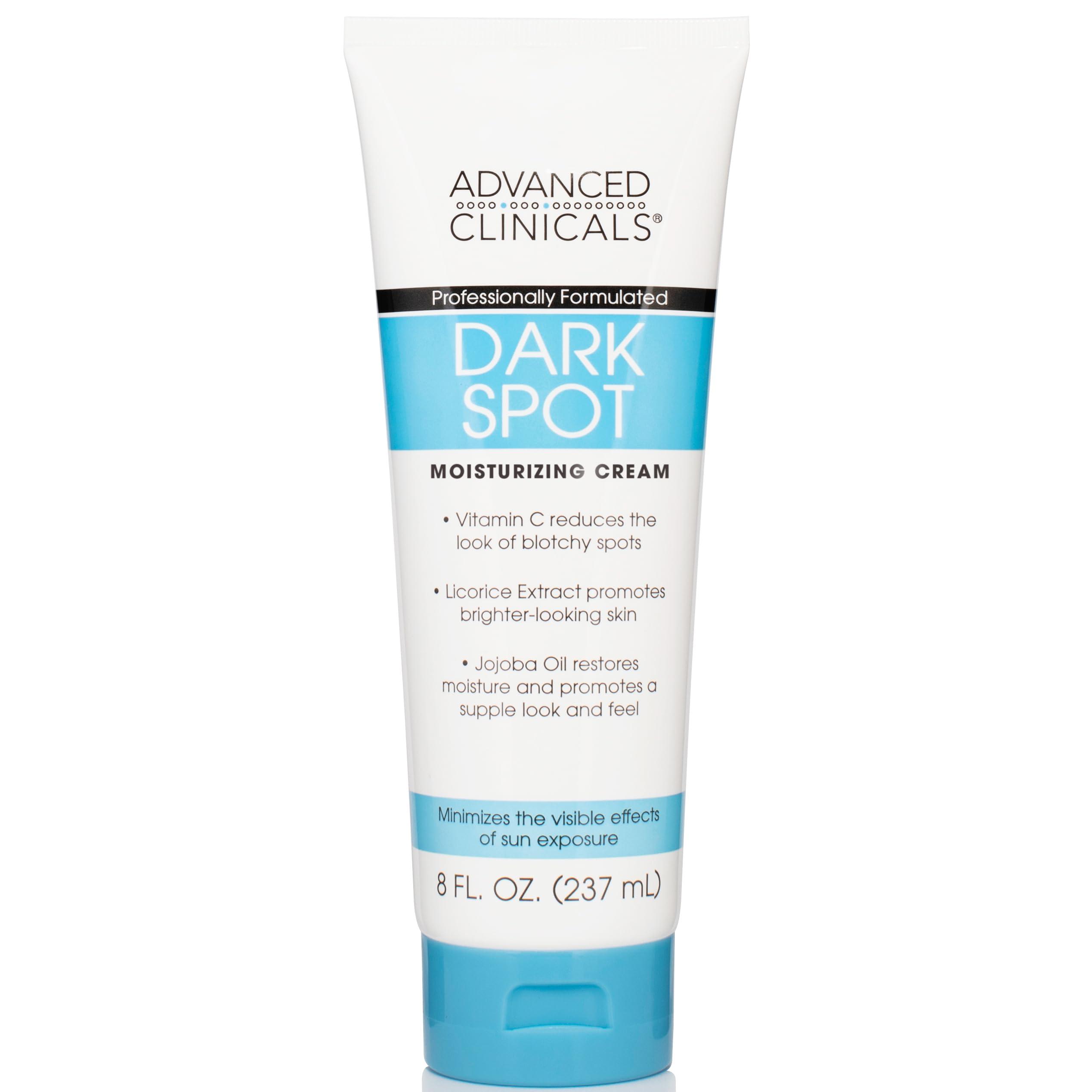 Advanced Clinicals Advanced Clinicals Dark Spot Vitamin C Cream For Face, Hand, & Body Lotion, Anti Aging Therapeutic Skin Care Moisturizer Lotion Reduces Appearance Of Age Spots, Blotchy Skin, & Wrinkles, (2-Pack)