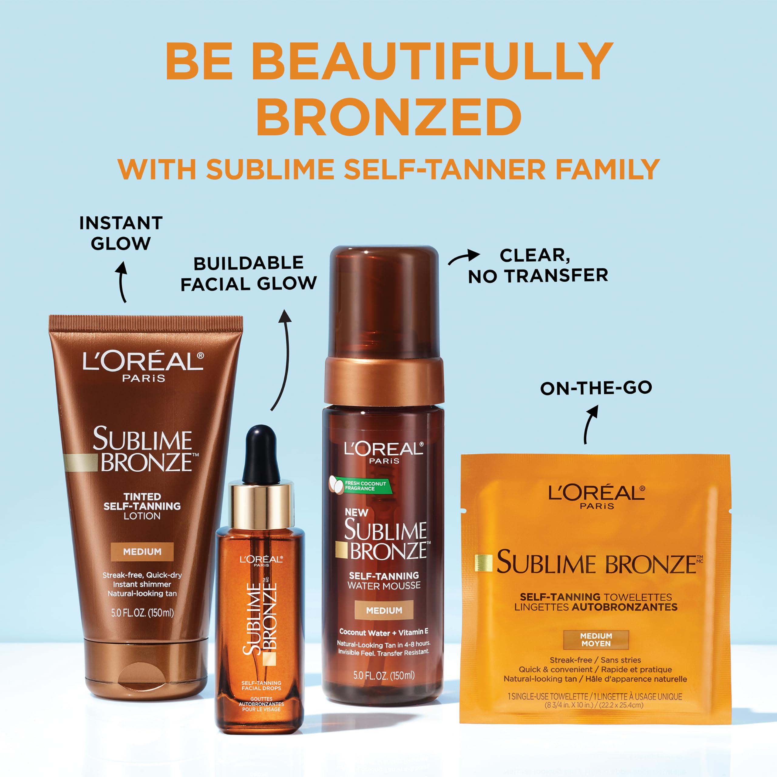 L'Oréal Paris L\'Oreal Paris Sublime Bronze Tinted Self Tanning Lotion, Medium Natural Tan 5 fl. Oz