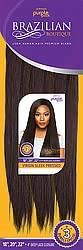 Outre Outre Human Hair Blend Weave Premium Purple Pack Brazilian Boutique Virgin Sleek Pressed 18", 20", 22"+Free Closure (DR30)