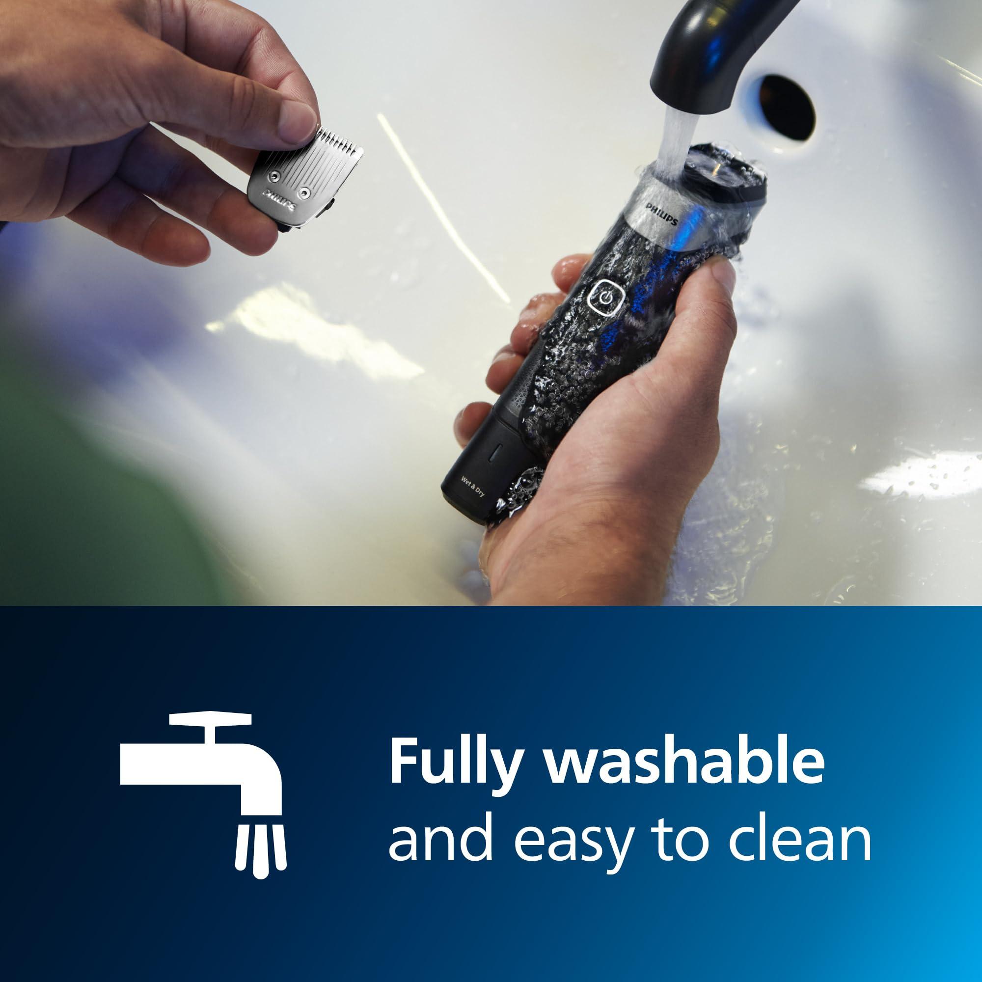 Philips Norelco Philips Norelco Multigroom 5000 Series, All-in-One Trimmer, Beard Trimmer and Hair Clipper, 18-Piece Men's Grooming Kit for Beard, Face, Nose, Ear, Body, with Titanium Blades, Travel Pouch, MG5970/49