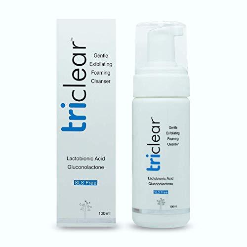 RUP RUP Triclear Gentle Foaming Cleanser, Soap Free, with Advanced PHA's, for Gentle Cleaning, for Sensitive Skin. No Parabens, No Sulphates,100ml