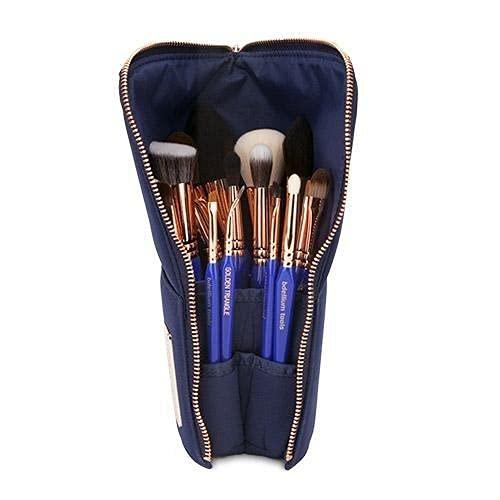 BDELLIUM TOOLS Bdellium Tools Professional Makeup Brush Golden Triangle Phase II Complete 15pc Brush Set with Pouch