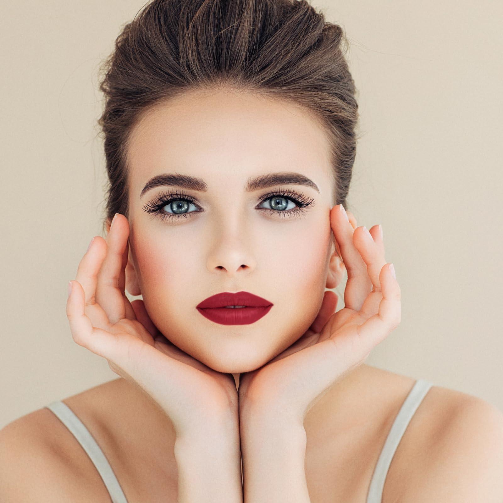 T. LeClerc PARIS 1881 T. Leclerc Satin Lipstick - Intense Lustrous Moisturizing Creamy Formula High Impact Color Pigment Long Lasting Face Makeup Red Lip Cream Hydrating Conditioning Stick Balm Made In France (Royal)