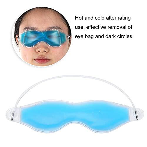 TMISHION Reusable Summer Ice Cooling Gel Sleeping Eye Mask, Eye Pillow for Puffy Eyes Stress Relief, Hot Cold Therapy Gel Eye Mask for Sleep and Travel