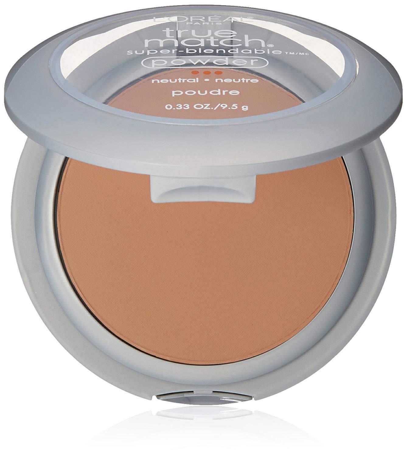 L'Oreal Paris L'Oreal True Match Super-Blendable Powder, True Beige [N5] 0.33 oz (Pack of 2)