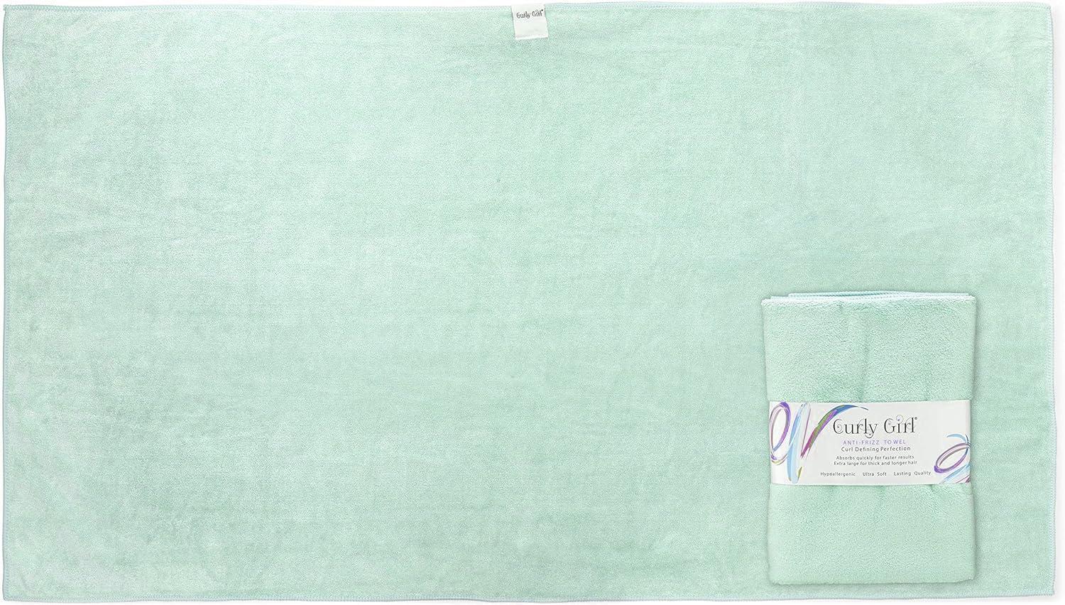 Curly Girl Curly Girl Microfiber Hair Towel - Anti-Frizz, Absorbent, Fast Drying - for Curly Hair - Microfiber Hair Towel for Curly Hair