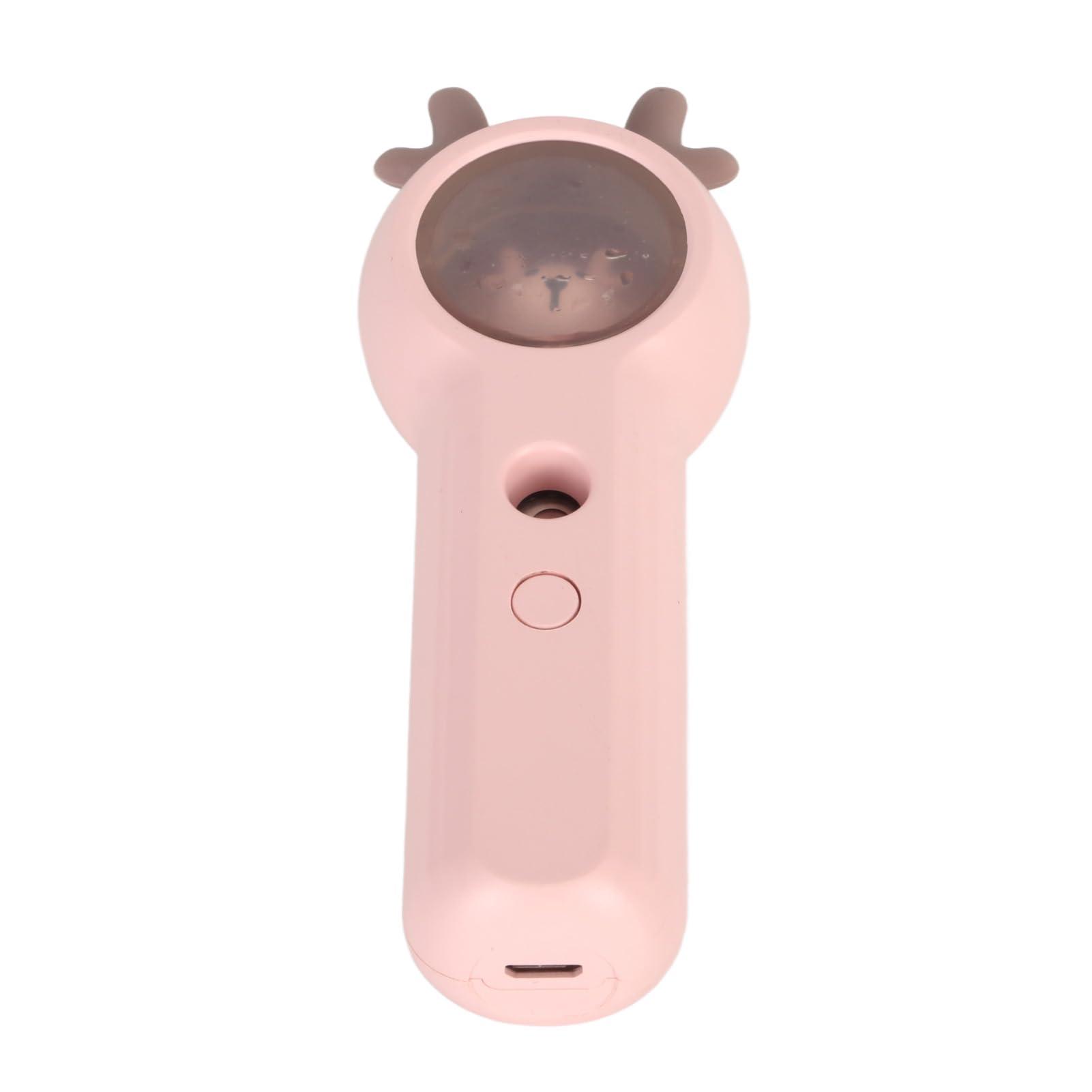 XMEYE Facial Mist Sprayer, Handy Portable Mini Cool Facial Steamer Moisturizing Hydrating Face Sprayer with Cute Animal Pattern for Skin Care, Cleaning Pores, Eyelash Extensions