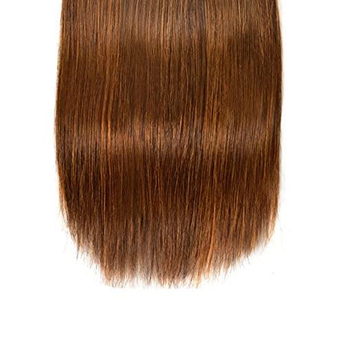 KESEN KESEN Ombre Straight Bundles Highlight Human Hair Weave Virgin Brown Straight Hair 4 Bundles 20202020 Inch Remy Human Hair Weaves P4/30 Human Hair Bundles Brown Straight Human Hair Extensions