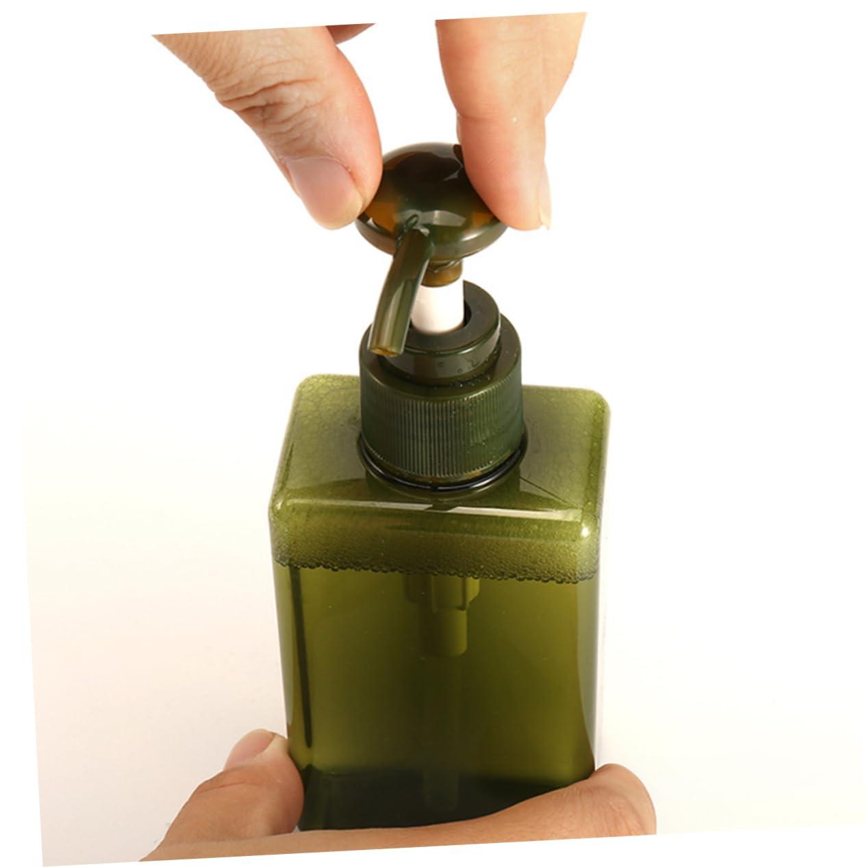 WOONEKY WOONEKY 2pcs Soap Dispenser Bottle Refillable Cosmetic Container Small Soap Dispenser Travel Pump Bottle Liquid Lotion Travel Bottles Toiletries Foaming Shampoo Empty Bottle with Pump