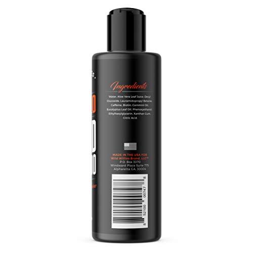 Wild Willies Wild Willies Beard Care Kit, Biotin Fortified Shampoo and Conditioner with Caffeine, Two 4-Oz Bottles, Promotes Healthy Beard Growth