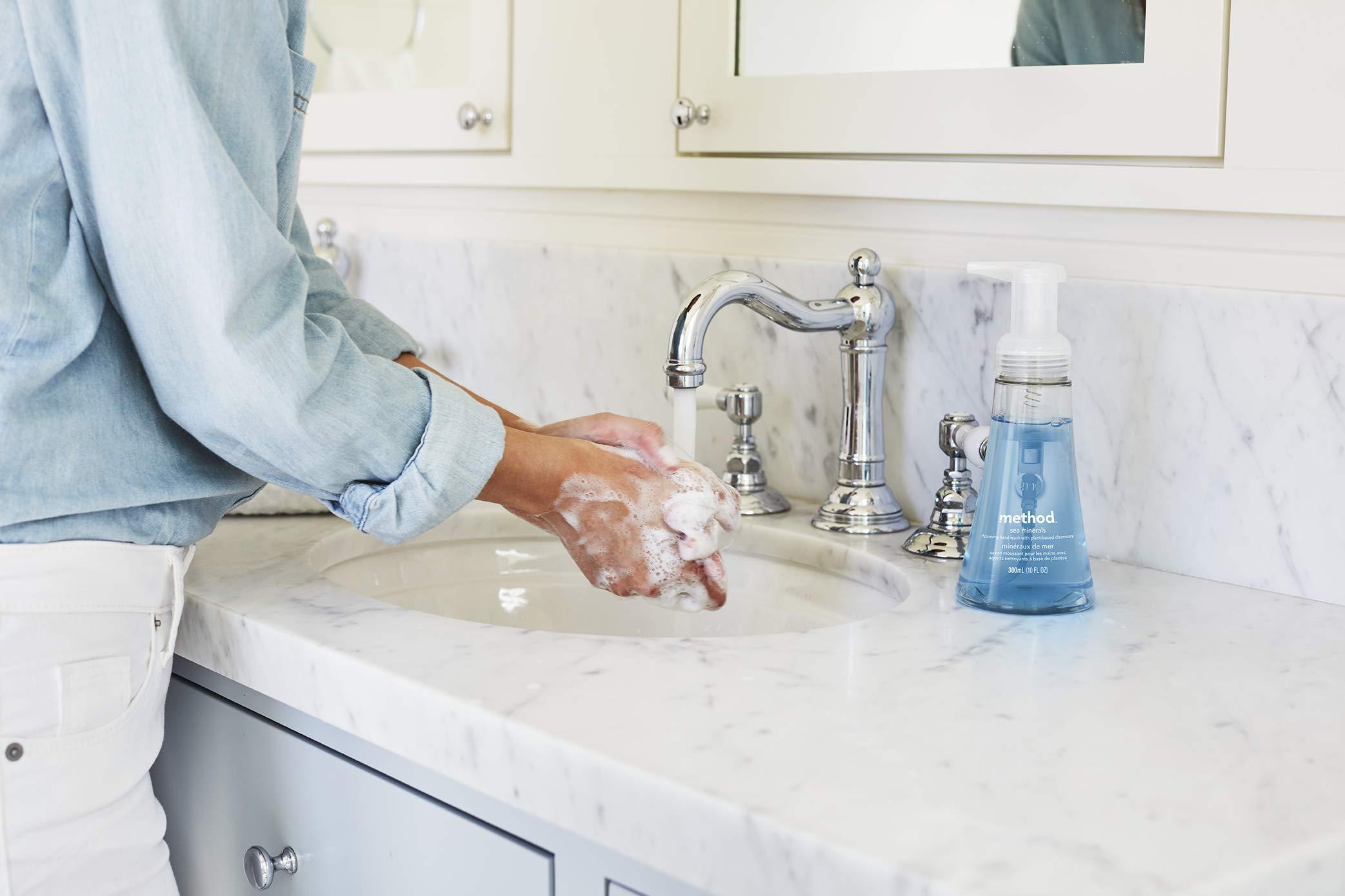 Method Method Foaming Hand Soap, Refill, Pink Grapefruit, Recyclable Bottle, Biodegradable Formula, 28 oz, (Pack of 1)