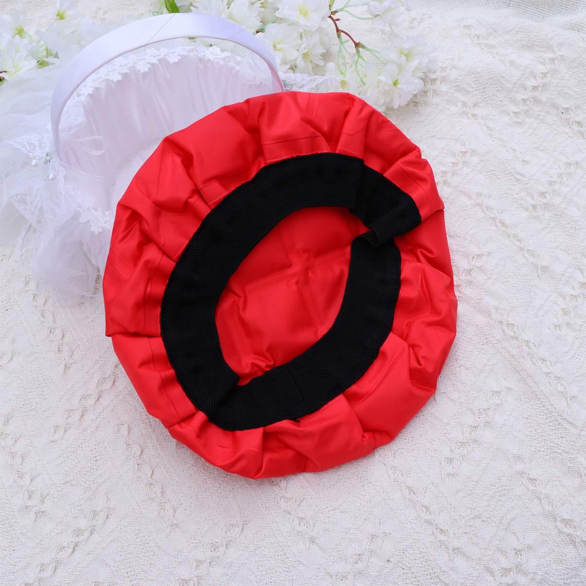 EXCEART EXCEART Thermal Hair Cap Hair Heat Cap Conditioning Heat Cap Curly Hair Cap Steamer Cap Shaper Hairspray Hair Stylinf Cap Hair Hat Heated Cap Cordless Heat Cap Heating Lid Deep