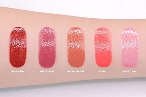 3CE [3CE] HEART POT LIP #MAROON BEIGE Graceful orange brown hue with a hint of retro style