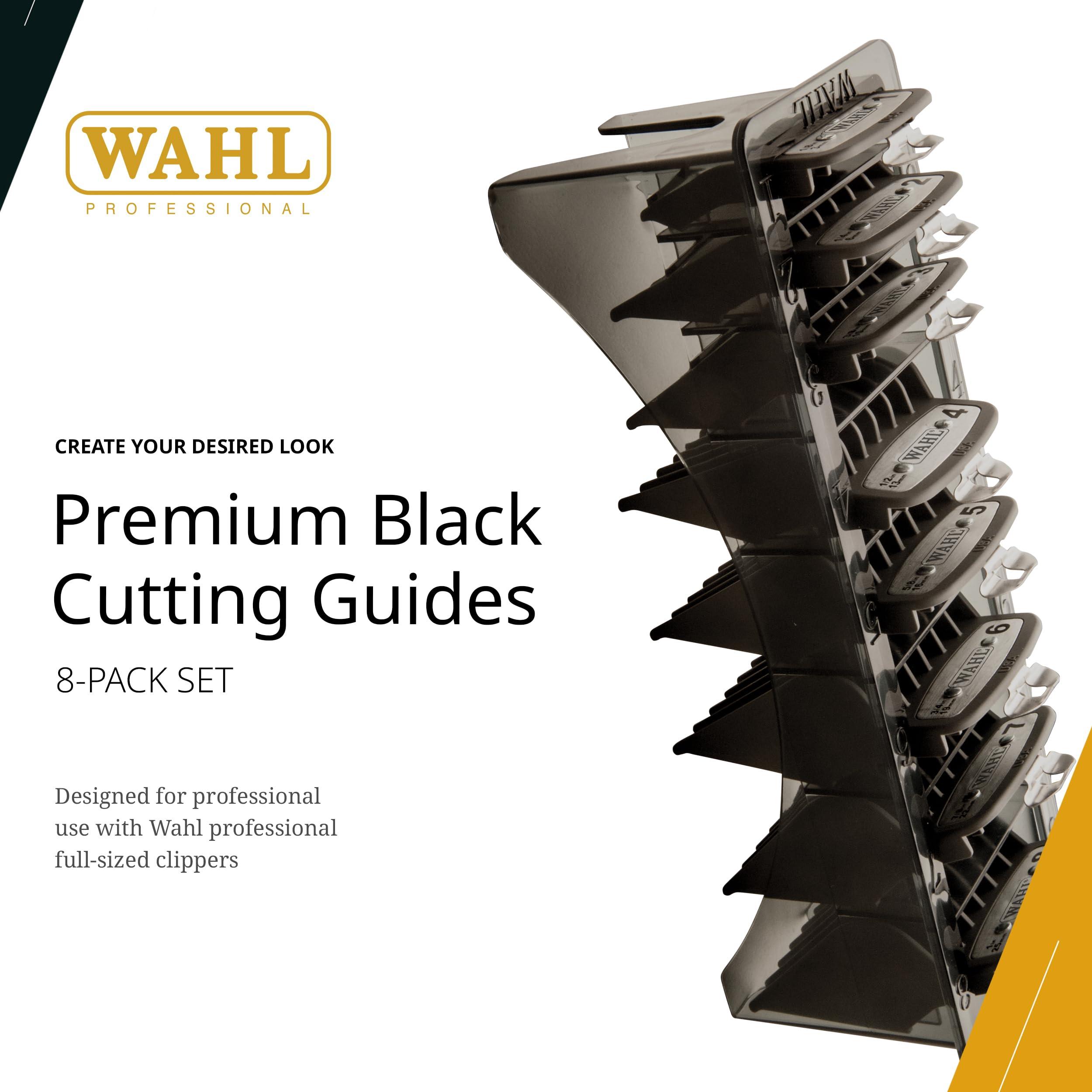 Wahl Professional Wahl Professional Premium Cutting Guides 1/8 Organizer Secure Fit Durable Metal Clips