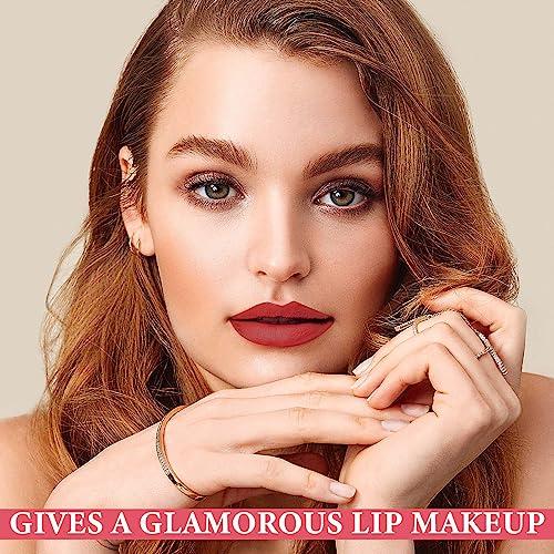 WENJLYJ WENJLYJ Peel Off Lip Stain Lip Tint,Tattoo Magic Color Lip Gloss,Waterproof Long Lasting Non Stick Cup Tear Off Liquid Lipstick Non Smudging Matte Pigmented Lip Gloss for Women Girls03