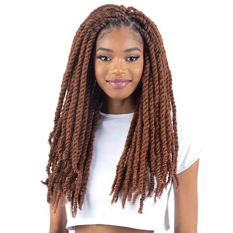 FREE TRESS FREE TRESS Synthetic Braid - 3X Cuban Twist Soft & Natural 16\" (1)
