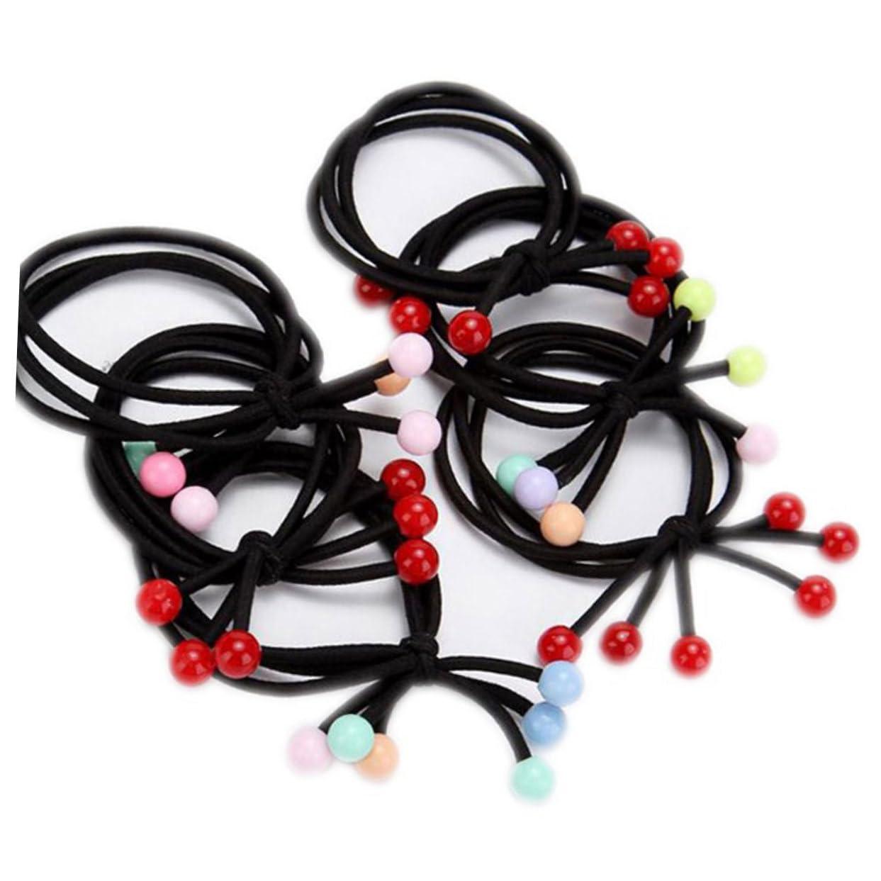 balacoo Balacoo 30 pcs hair ties for fine hair knotted elastic hair Ponytail Holder Hair Accessories Elastic Hair tie women hair accessories stretch hair ring hair rope Miss rubber band elasticity