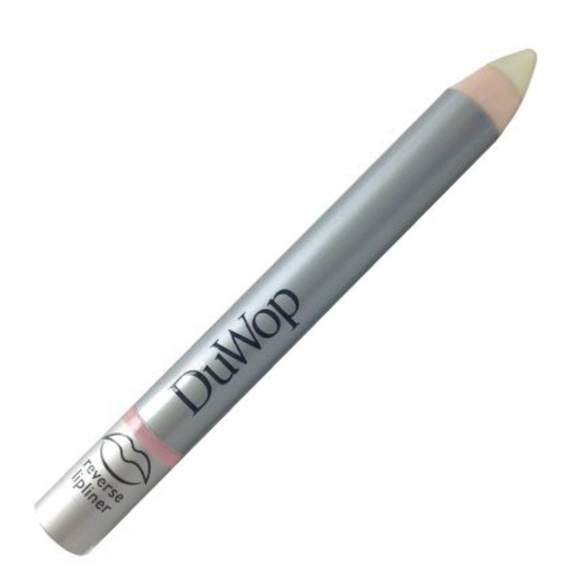 DuWop Cosmetics DuWop Cosmetics Reverse Lipliner, Nude Colorless, Matte Pencil to Perfectly Shape Lips and Prevent Lipstick Feathering