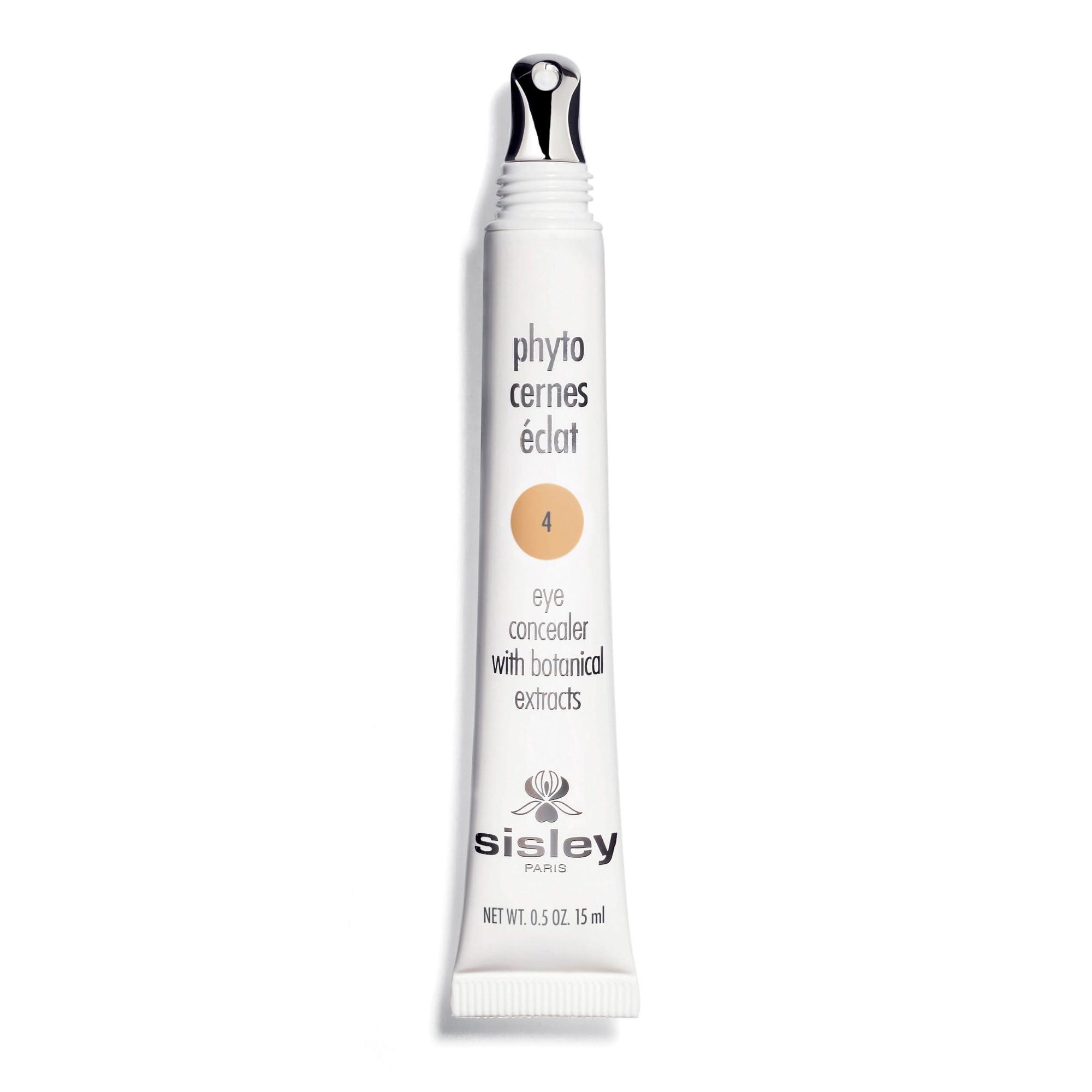 Sisley Paris Sisley Paris Phyto-Cernes Eclat, No. 4-15 mL - Eye Concealer - Tinted Anti-Dark Circles Product - Instantly Masks Dark Circles & Targets Puffiness - Natural, Long-Wear Finish - Includes Brush