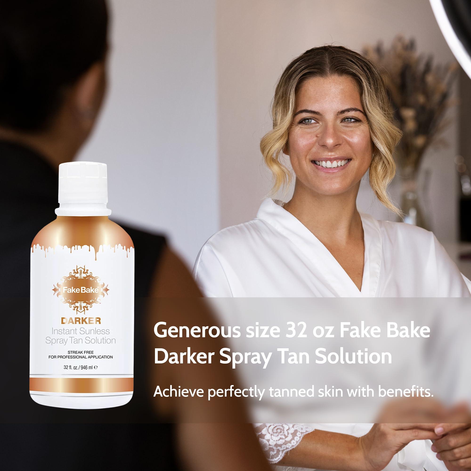 Fake Bake Fake Bake Professional Allure Xena Airbrush Sunless Spray Tan System with Compressor, Pop Up Tent & Tanning Solution (Basic)