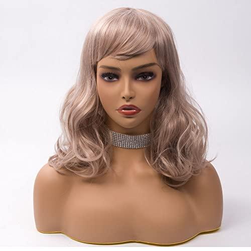 JINGFA JINGFA Mannequin Head With Shoulder Display Manikin Head Bust for Wigs,Makeup,Beauty Accessories