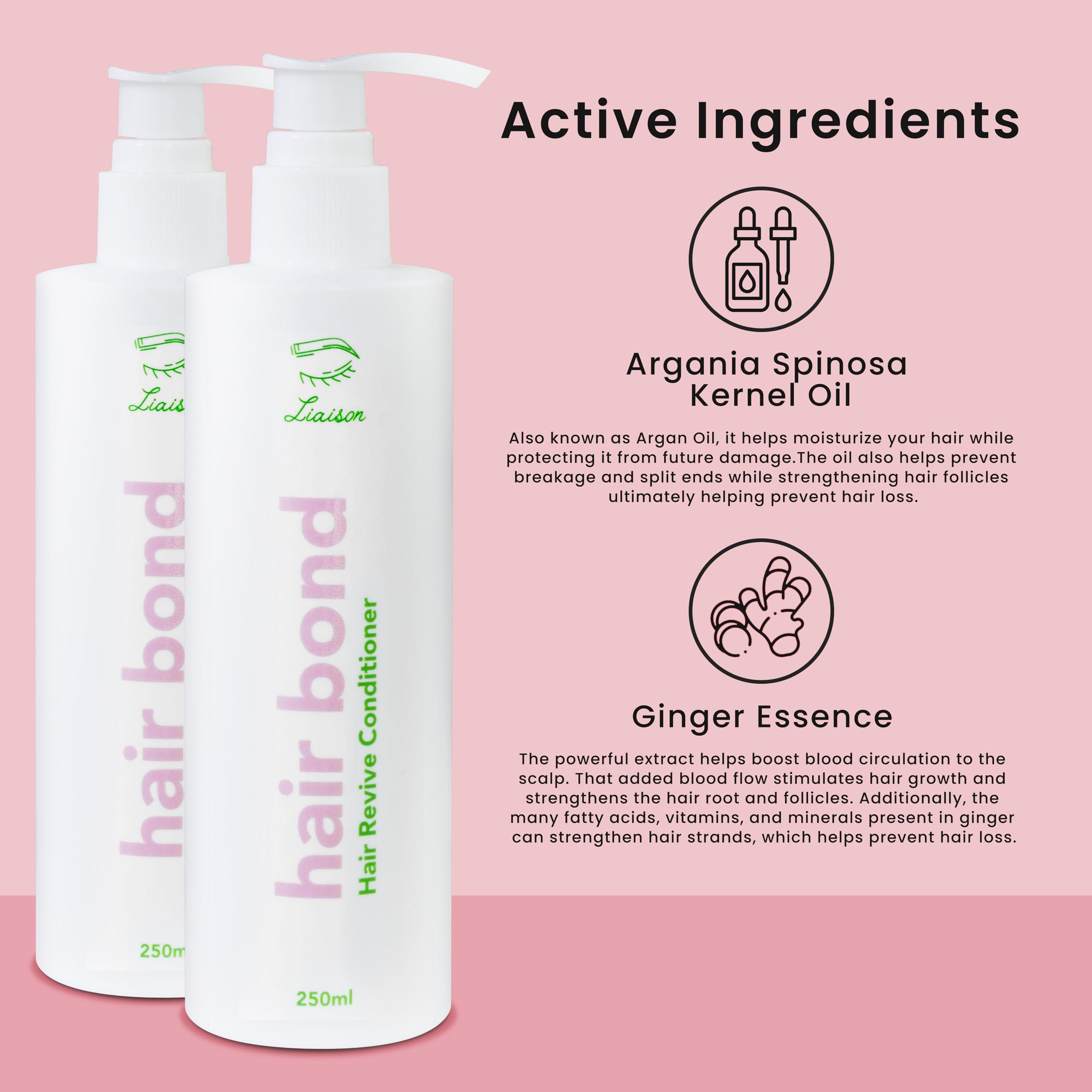 Liaison Hair Bond Conditioner for Women - Thickening & Volumizing Formula - Protects & Strengthens Hair Promotes Healthy Growth & Adds Volume (2 Pack)