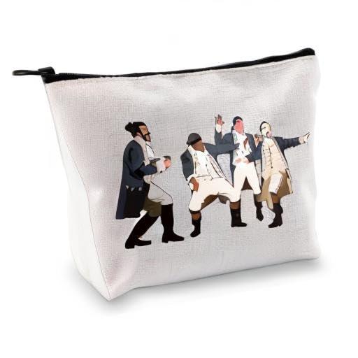 GJTIM GJTIM Hamlton Gift Broadway Musical Theatre Makeup Bag Accessory Zipper Pouch for Fans (Hamilton Musical Makeup)