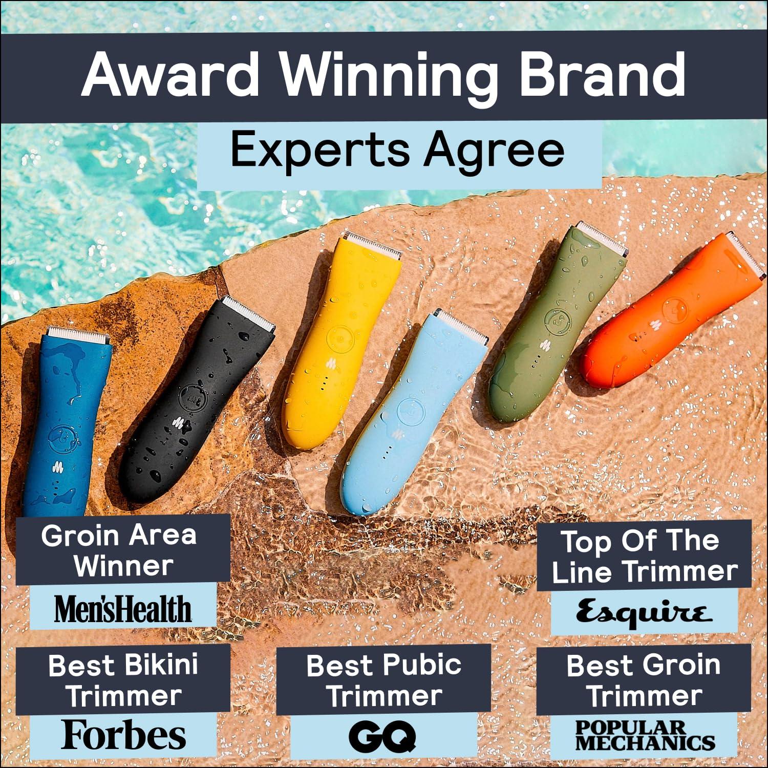 MERIDIAN MERIDIAN Premium Trimmer for Men and Women, USB C Charging, Travel Lock, 6 Colors Available, Ocean