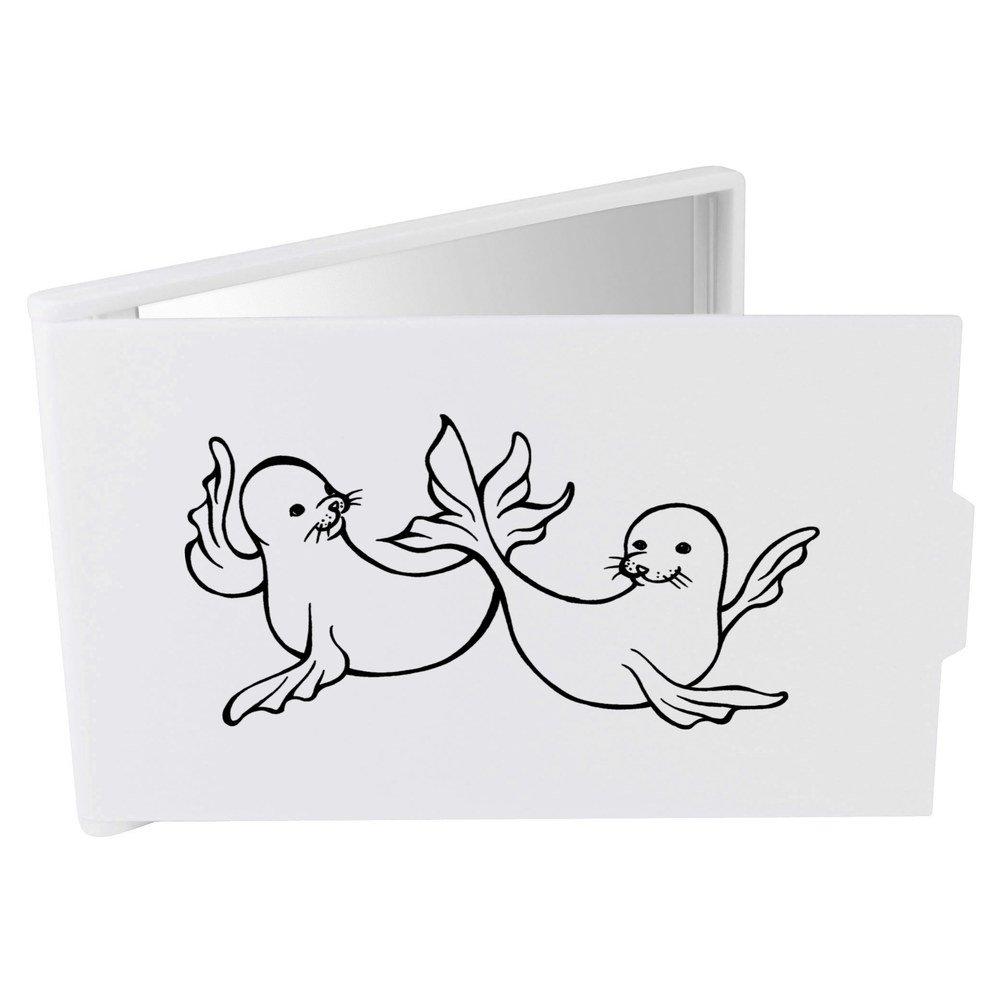 Azeeda Azeeda 'Seals' Compact/Travel/Pocket Makeup Mirror (CM00000458)