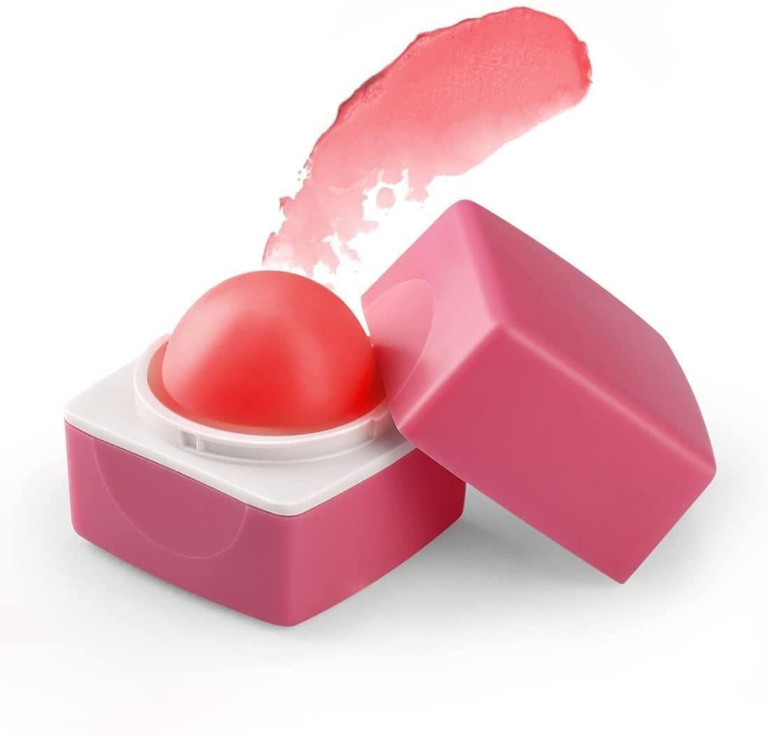 RUP RUP Lily Flavour Lip Balm for Women Dark Olive Oil, Jojoba Oil & Shea Butter | Pink Lip Balm for Girls & Kids | Dry & Chapped Lips Care | 100% Organic, Paraben & Sulphate Free Lip Gloss - 10 gm