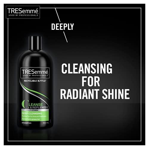 generc TRESemm Replenish & Cleanse Shampoo with vitamin C, Fresh, 900 ml, Pack of 1