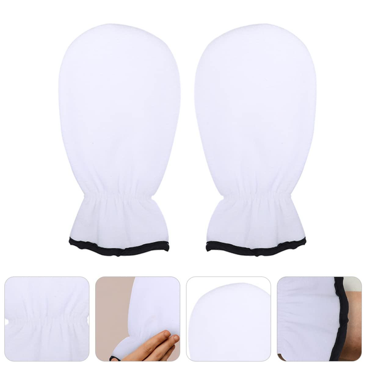 Healifty 3pairs Women Lotion Cover Warming Paraffin Gloves Care Hand Spa Hot Essential Heat Heated Mittens Gel Dry, Skin Opening Covers Larger for