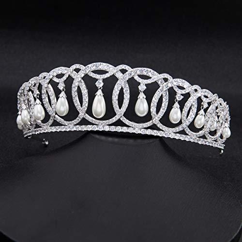 SEPBRIDALS The Grand Duchess Vladimir Tiara, Wedding Bridal Tiara Crown Diadem Women Hair Accessories CH10223