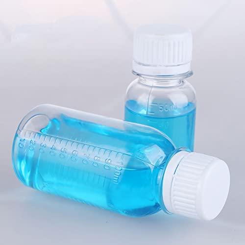 WUWEOT WUWEOT 40 Pack Plastic Travel Bottles, 3.4Oz Empty Refillable Containers, Hard Plastic PET Clear Storage Bottle with Screw Cover Cap for Shampoo, Lotions, Cream and more